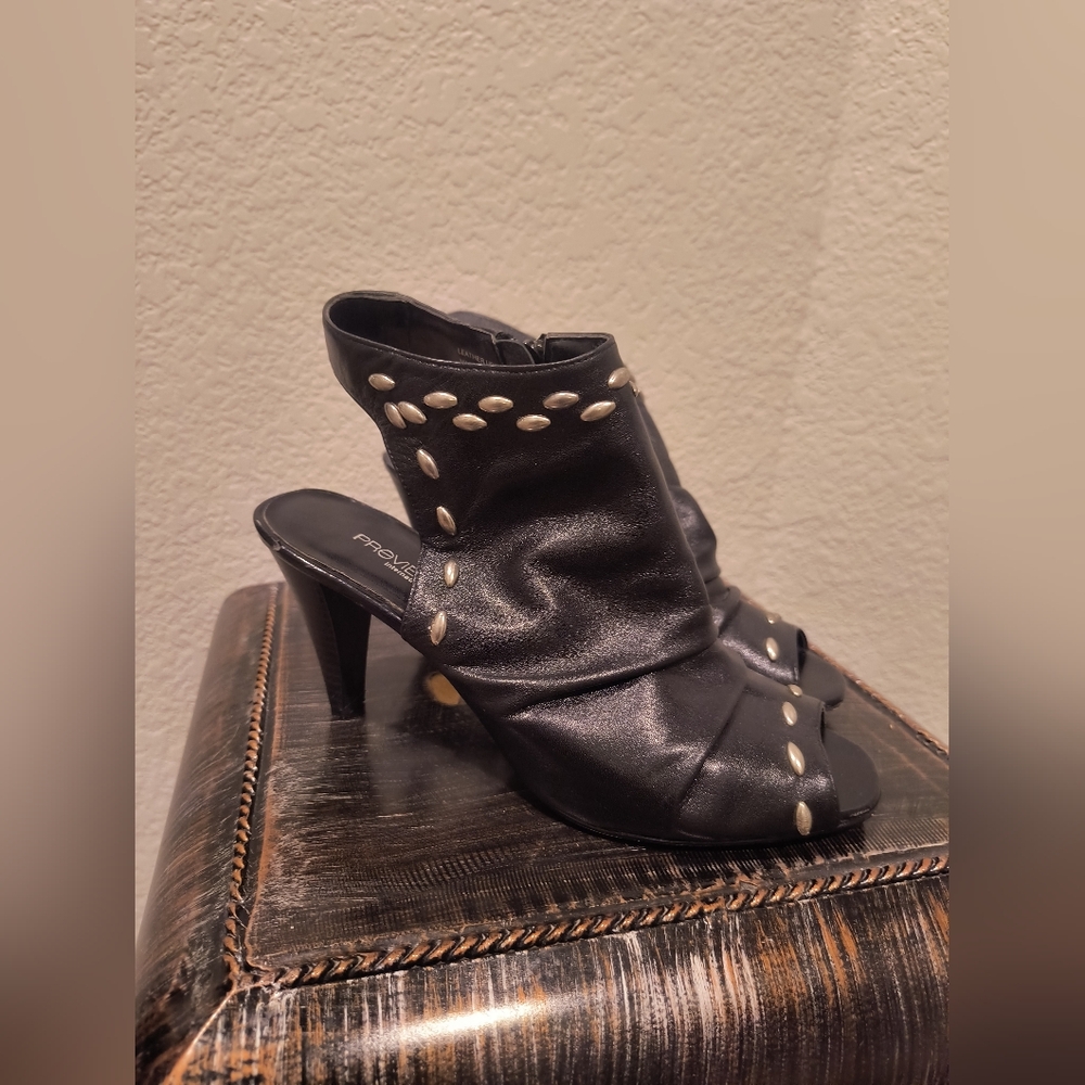 studded heels